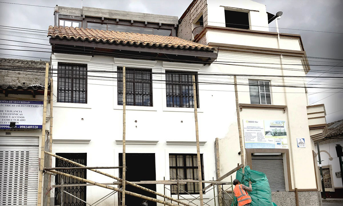 Construcción del Edificio: “Centro de Gestión Tributaria”, en el Centro Histórico de Ibarra.